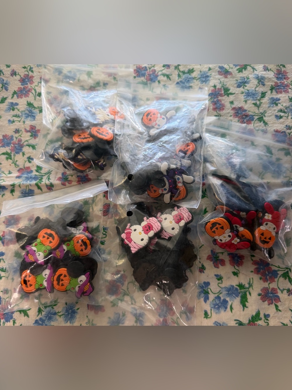 Hello Kitty Characters Halloween Croc Charms Lot